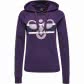 Hummel Damen Kapuzenpullover Beth Hoodie 201642-7606 L Blackberry Cordial | L