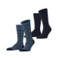 Burlington Herren Socken Everyday Stripe 2Pack 21087 