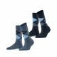 Burlington Damen Socken Everyday Argyle SO 2-Pack 22012 