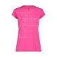 CMP Damen Radsportshirt WOMAN T-SHIRT HALF ZIP 31C7836-H820 34 Geraneo | 34