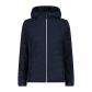 CMP Damen Fleecejacke Woman Jacket Hybrid Fix Hood 33H1876 