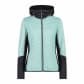 CMP Damen Jacke WOMAN JACKET HYBRID FIX HOOD 34E2246-E309 34 Acqua | 34