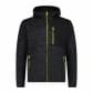 CMP Herren Fleecejacke Man Jacket Fix Hood 34H2697-U973 56 Nero Mel. | 56