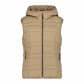 CMP Damen Weste Woman Vest Fix Hood 34K3146-A435 46 Sesamo | 46