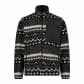 CMP Herren Fleecejacke Man Jacket 34P3707-06YS 52 Nero-Olive | 52