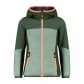 CMP Mädchen Jacke KID G HYBRID JACKET FIX HOOD 34Z7905-E421 98 116 Jade | 116
