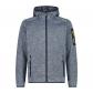 CMP Herren Fleecejacke Knitted Fix Hood Jacket 3H60847N 