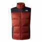 The North Face Herren Daunenweste Diablo Down Vest 4M9K-WEW L Brandy Brown/TNF Black | L