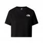 The North Face Damen T-Shirt W Simple Dome Cropped Slim Tee 87U4 