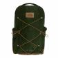 Bottle Green-Leather Brown