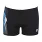 Arena Herren Badeshort Mirrors 002858-500 4 Black-Turquoise | 4