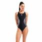 Arena Damen Badeanzug Wmn s Grid Swimsuit V Back Graph 010263 