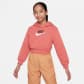 Nike Mädchen Kapuzenpullover Big Girls Crop Hoodie FD2925 