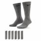 Carbon Heather/Black