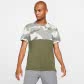 Nike Herren Trainingsshirt HyperDry Top SS Camo BV2867-325 XL Cargo Khaki/Light Bone/Black | XL