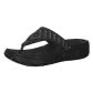 Crocs Damen Zehentrenner Monterey Shimmer Wedge Flip 206843 