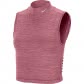 Nike Damen Tanktop Pro Dri-FIT Cropped Tank CU4695-614 M Desert Berry/Platinum Violet | M