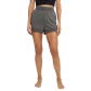 Nike Yoga Damen Shorts French Terry DA0756-010 M Black/Heather/Dk Smoke Grey | M