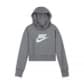 Nike Mädchen Sweatshirt Club French Terry Cropped Hoodie DC7210 