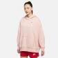 Nike Damen Kapuzenpullover Sportswear Swoosh Hoodie DM6201-601 S Pink Oxford/Light Curry/Rose Whisper | S