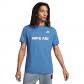 Nike Herren T-Shirt NSW Air Tee DM6337-407 M Dk Marina Blue | M