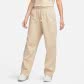 Nike Damen Trainingshose Mid-Rise Open Hem Fleece Pants DO7573-126 XL Sanddrift/White | XL