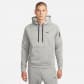 Nike Herren Kapuzenpullover Therma-FIT Fitness Hoodie DQ4834-063 L Dk Grey Heather/Particle Grey/Blck | L