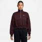 Nike Damen Pullover Oversize 1/2-Zip Phoenix FL. Sweatshirt DQ5767 