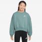 Nike Mädchen Pullover Sportswear Club Fleece Bi FZ9244 