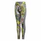 adidas Kinder Tight AEROREADY ALL OVER PRINTED TIGHT GM8382 176 White/Halo Green/Acid Yellow | 176