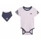 adidas Baby Strampler Future Icons Gift Set Body Plus Bib 