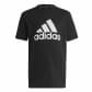 adidas Kinder T-Shirt Essentials Logo Tee HR5903 104 Black/White | 104