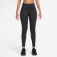 Nike Damen Tight DF Tempo HR 7/8 Tight HV3749-010 S Black/Reflective Silver | S