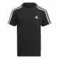 adidas Kinder T-Shirt Essentials 3S Cotton Tee IC9135 104 Black/White | 104