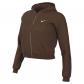 Nike Damen Sweatjacke Studio Fleece Oversized Cropped IM8499 
