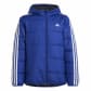adidas Kinder Winterjacke Essentials 3-Stripes Padded Jacket IW0543 164 Semi Lucid Blue/White | 164