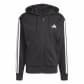 adidas Herren Kapuzenjacke 3S Fleece FZ Hoodie 
