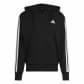 adidas Herren Kapuzenjacke 3S FT Full Zip Hoodie JD1877 M Black/White | M