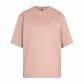 adidas Damen T-Shirt Stella McCartney Loose Tee JZ0696 XL Brown Mauve | XL