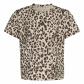 adidas Mädchen T-Shirt Seasonal Animal Print Sport KC7223 164 Crystal Linen/Khaki Six/Brown | 164