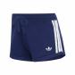 adidas Damen Short Knit Short KW2587 L Dark Blue/White | L