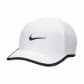 Nike Kinder Kappe Dri-FIT Unstructed Featherlight Cap FB5062-100 White/Black | One size