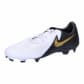 Nike Herren Fussballschuhe PHANTOM GX II ACADEMY FG/MG FD6723-100 43 White/Blck-Mtlc Gold Coin | 43