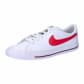 White/Bright Crimson