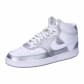 White/Metallic Silver