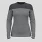 Odlo Damen Pullover BL Top crew neck l/s Revelstoke 111141-10734 M Dark Grey Melange | M