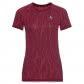 Odlo Damen T-Shirt BL Top Crew Neck S/S Blackcomb 188671-30792 XL Raspberry Fudge-Space Dye | XL