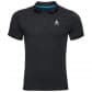 Odlo Herren Polo Shirt s/s NIKKO DRY 550062-70004 M Black-Odlo Steel Grey | M