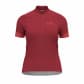 Odlo Damen Radtrikot Stand-up collar s/s FZ Essentials 411961-30847 L American Beauty-Cayenne | L
