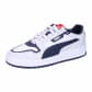 PUMA White-PUMA Navy-Feather Gray